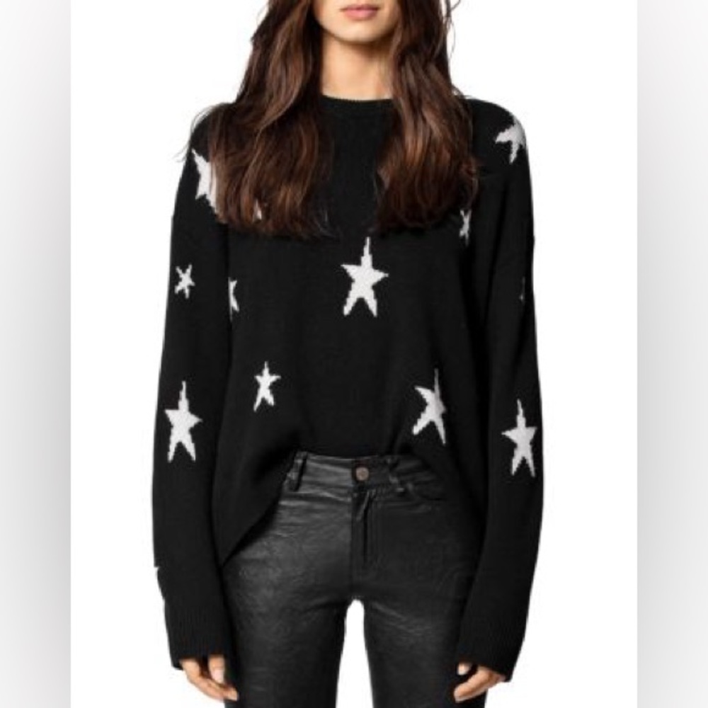 Zadig & Voltaire Markus Star Cashmere Sweater
